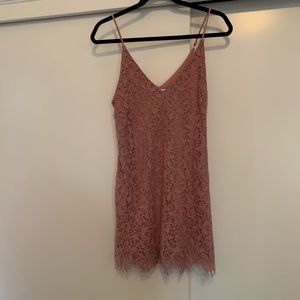 Lace mini dress